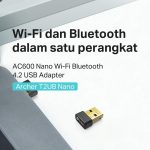TP-Link Archer T2UB Nano | 600Mbps Wi-Fi Adapter | Bluetooth 4.2 Wireless Adapter | Dual Band Laptop Pc - Image 2