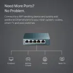 TP-Link TL-SG105 | 5 Port Gigabit Switch | Ethernet Unmanaged Switch | Plug & Play | Wall Mounting - Image 3