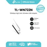 TP-Link TL-WN722N | 150Mbps WiFi Adapter | Wireless USB Adapter | High Gain | Dongle WiFi | PC MAC