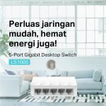 TP-Link LS1005 | 5 Port Desktop Switch | 10/100Mbps | Unmanaged | Ethernet Splitter | Plug & Play Plastic - Image 2