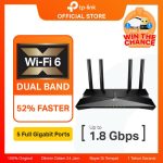 TP-Link Archer AX23 | AX1800 Wi-Fi 6 Router | Dual-Band | Gigabit | Mesh | Access Point