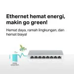 TP-Link TL-SF1008D | 8-Port Desktop Switch | Fast Ethernet 10/100Mbps | Plug & Play | Ethernet Hub - Image 5