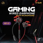 V-GeN Gaming Earphone Ultra Bass With Microphone VEP1-37 3.5mm Jack