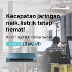 TP-Link LS108G | 8-Port Gigabit Switch | 10/100/1000Mbps | Desktop Switch | Unmanaged | Plug & Play - Image 2