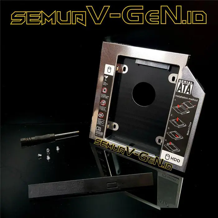 HDD Caddy 12.7MM Tebal Ketebalan 12.7mm - Image 4