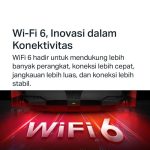 Mercusys MR70X | AX1800 WiFi 6 Router | Dual Band | Gigabit | WPA3 | VPN | Access Point | TP-Link - Image 3