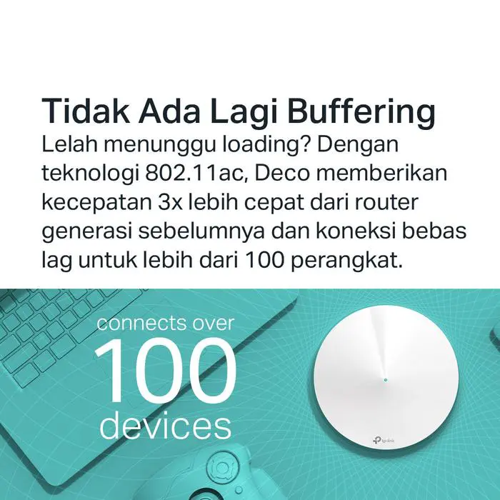 TP-Link Deco M5 | AC1300 Mesh WiFi System | Dual Band | Gigabit | Router | 1/2/3 Pack - Image 5