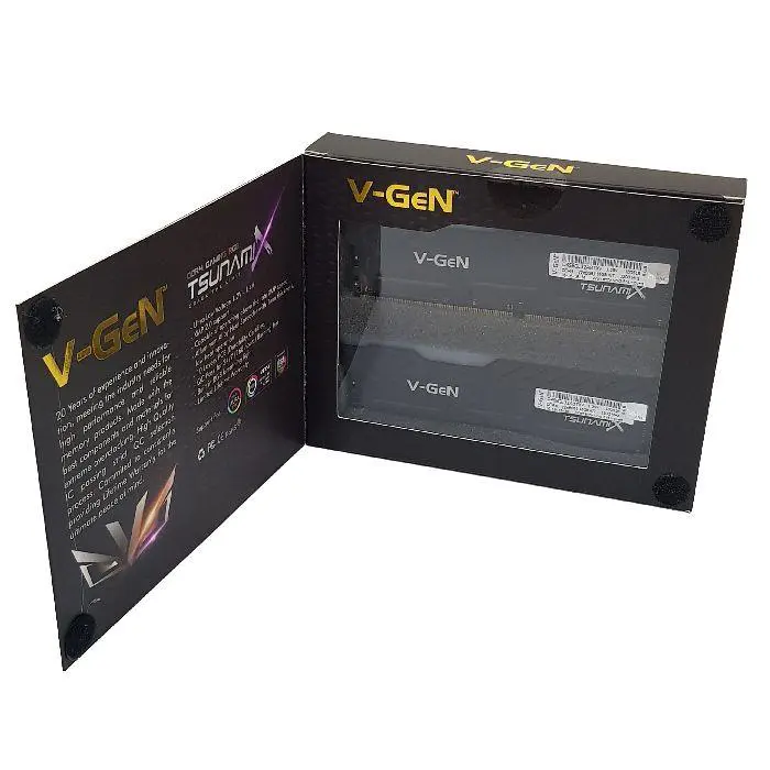 DDR4 8GB (4GBx2) 3000MHz V-GeN TsunamiX RGB RAM GAMING 2x4gb 3000 MHz - Image 3