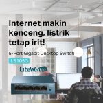 TP-Link LS105G | 5 Port Gigabit Ethernet Switch | RJ45 10/100/1000Mbps | Desktop Switch | Unmanaged - Image 2