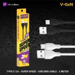 V-GeN Kabel Data Type C Fast Charging 3A Meter VGC-04 VGEN - Image 2