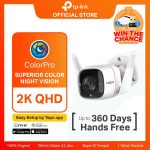 TP-Link | Tapo C325WB |2K QHD | Outdoor WiFi Camera | ColorPro |Smart IP CCTV | Kamera Full Color Night Vision | IP66 Wireless