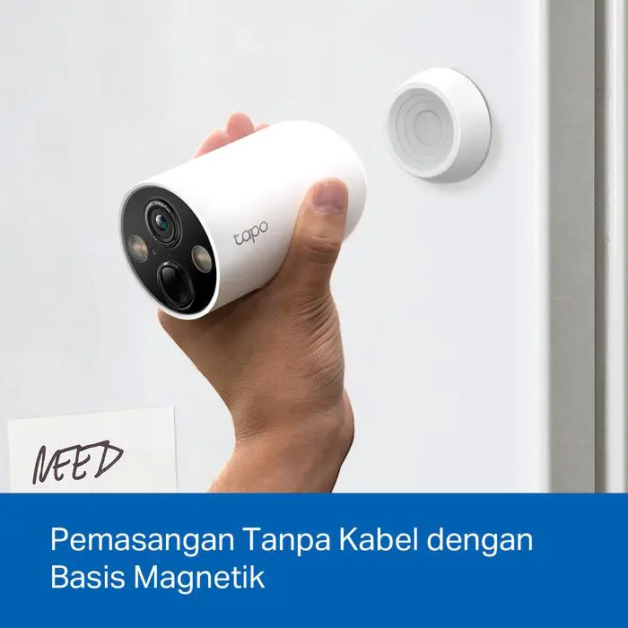 TP-Link TAPO C425 Indoor Outdoor Wireless CCTV IP Camera SD Card IP66 2K QHD Night Vision Battery Wi-Fi Kamera Wifi - Image 4