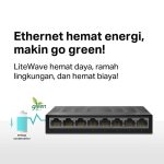 TP-Link LS1008G | 8 Port Gigabit Unmanaged Switch | Desktop | Ethernet RJ45 Hub | Plug & Play - Image 5