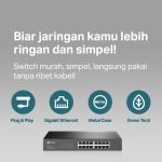 TP-Link TL-SG1016D | 16 Port Gigabit | Unmanaged Switch | Desktop Rackmount | 10/100/1000Mbps port - Image 3