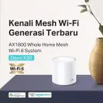 TP-Link Deco X20 | AX1800 Mesh WiFi 6 System | Dual Band | Gigabit | AI-Driven | Seamless Roaming - Image 2