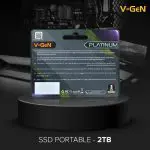 V-GeN SSD Portable 2TB Storage External USB 3.2 Type-C 2 TB VGEN Penyimpanan - Image 3