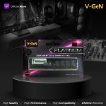 DDR4 16GB PC-17000/2133Mhz RAM PC/Komputer V-GeN Longdimm PLATINUM