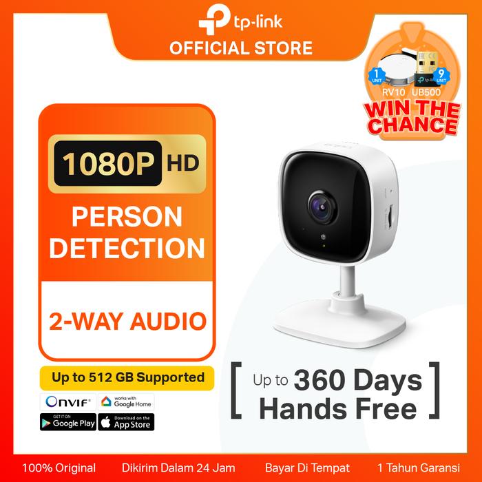 51594484cb0c48119b0254d05c695779.jpeg TP-Link Tapo TC60 | 1080P Kamera CCTV | IP WiFi Camera | 2MP HD | Indoor | SD | Night Vision Smart - Image 1