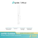 TP-LINK | Omada EAP110-Outdoor | 300Mbps Wireless N Outdoor Access Point | IP65 Tahan Cuaca | SDN Antena Cpe