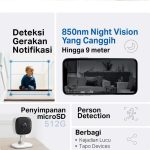 TP-Link Tapo TC60 | 1080P Kamera CCTV | IP WiFi Camera | 2MP HD | Indoor | SD | Night Vision Smart - Image 4