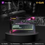 DDR4 8GB PC-17000/2133Mhz RAM PC/Komputer V-GeN Longdimm PLATINUM