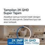 TP-Link Tapo C220 4MP/2K Pan/Tilt AI CCTV WIFI & Wireless IP Camera with Smart AI Detection & Notifications Kamera - Image 4