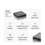 Mercusys MS105GP | 5 Port Gigabit Switch | 4 PoE+ Ports | Plug & Play | Long Range 250m | TP-Link - Image 3