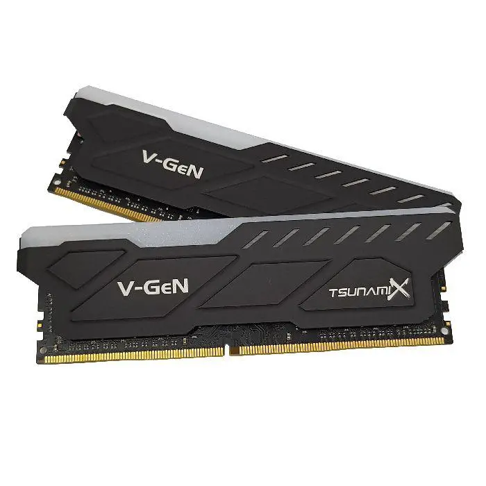 DDR4 8GB (4GBx2) 3000MHz V-GeN TsunamiX RGB RAM GAMING 2x4gb 3000 MHz - Image 2