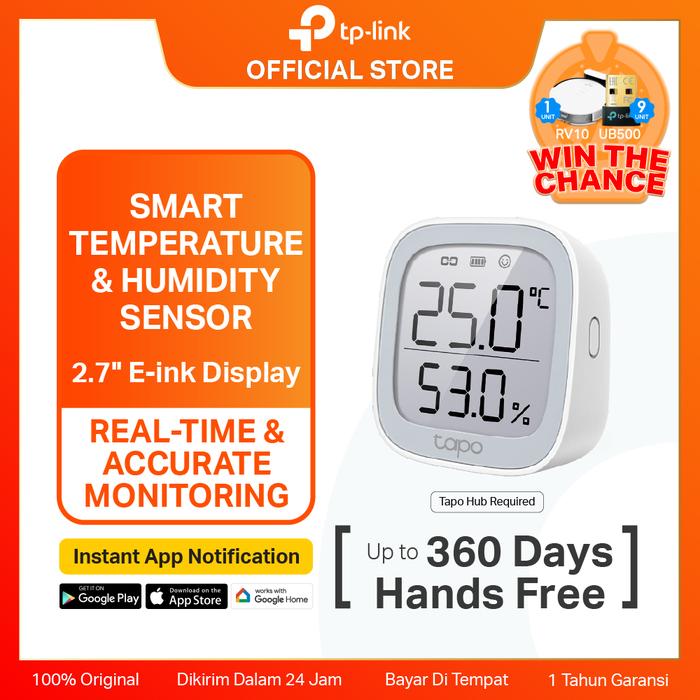 648922d6d9e249df90573328c30f3872.jpeg TAPO T315 Smart Temperature & Humidity Monitor - Image 1