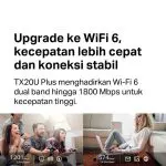 TP-Link Archer TX20U Plus | AX1800 High Gain WiFi 6 Adapter | USB 3.0 | Dual Band | Dongle WiFi | PC MAC Laptop - Image 4