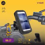 V-GeN Phone Holder Motor Water Resistant VHL-27 VGEN Motorcycle - Image 2