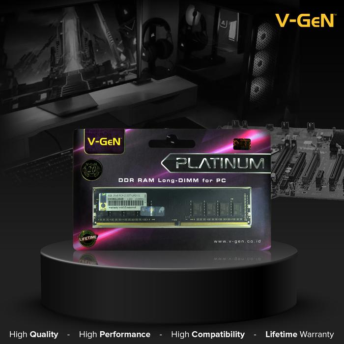72b061caf6974615aa6063287b7899b6.jpeg LONGDIMM V-GEN DDR4 8GB PC-17000 (2133Mhz) PLATINUM V-GEN Laptop - Image 1