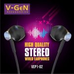 V-GEN Headset Original Earphone 3.5MM Headphone Android Type-C VGEN - Image 4