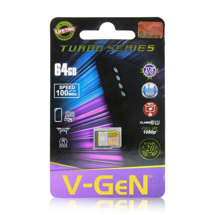 Micro SD Class 10 Turbo 32 GB 85 MB/s V-GeN (Non Adapter) - Image 4