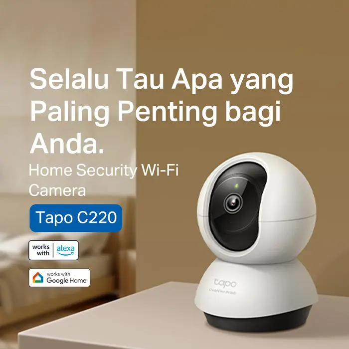 TP-Link Tapo C220 4MP/2K Pan/Tilt AI CCTV WIFI & Wireless IP Camera with Smart AI Detection & Notifications Kamera - Image 2