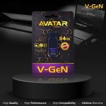 USB Flashdisk 64GB Avatar V-GEN Flash Disk 64 GB VGEN Otg