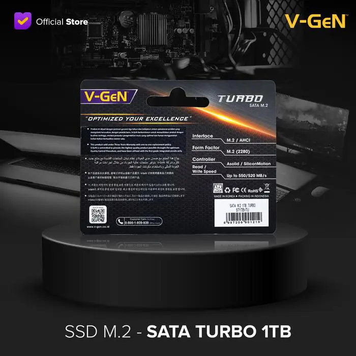 SSD M.2 SATA CAPACITY 1 TB V-GEN Storage - Image 3