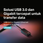TP-Link UE306 | Gigabit Ethernet Network Adapter | USB 3.0 | LAN Internet Adapter | 1000Mbps | NEW - Image 2