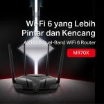 Mercusys MR70X | AX1800 WiFi 6 Router | Dual Band | Gigabit | WPA3 | VPN | Access Point | TP-Link - Image 2