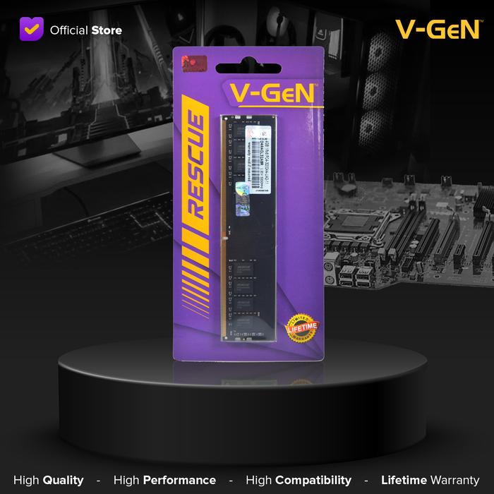 87bd6407-4fe3-46a5-af49-e0460c8d4043.jpg DDR4 4GB PC-25600 3200Mhz VGEN RAM LONGDIMM 4 GB 3200 MHz RESCUE V-GEN - Image 1
