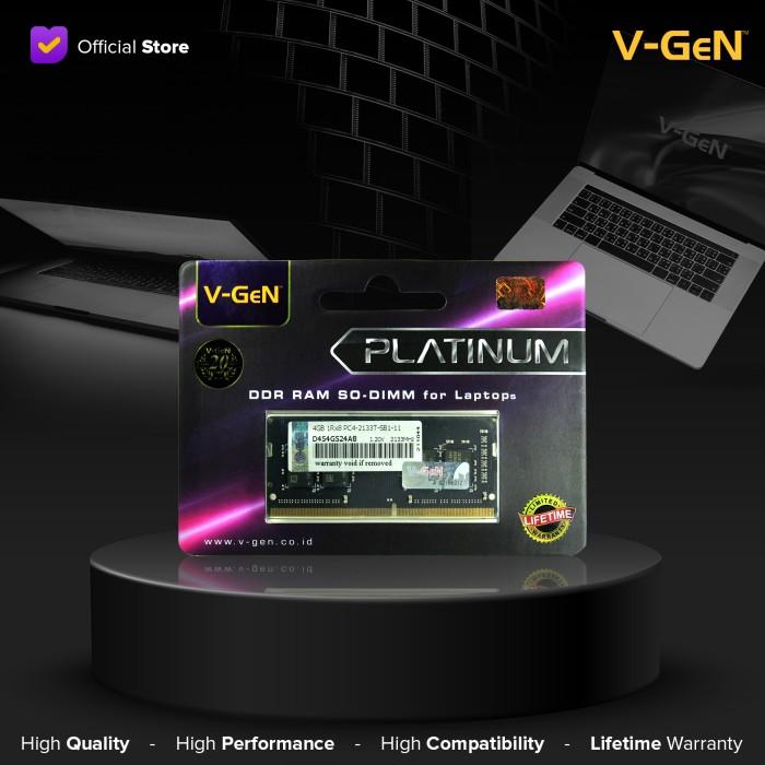 8992fc6a-cc24-48df-b7b2-00b1996db835.jpg V-GeN SODIMM DDR4 4GB 2133Mhz PC-17000 RAM Laptop Notebook 4 GB 2133 - Image 1