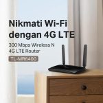 TP-Link TL-MR6400 | 4G LTE Router | 300 Mbps Wireless N Modem | Sim Card | All Operator | 4 Port LAN - Image 3