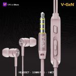 V-GeN Earphone EPW-03 Premium Wired Handsfree Clear Sound Extra Bass - Image 2