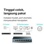 TP-Link TL-SG108 | 8-Port Gigabit Desktop Switch | Unmanaged Switch | Network Splitter | Plug & Play - Image 4