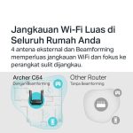 TP-Link Archer C64 | AC1200 WiFi 5 Router | Wireless | Dual Band | Gigabit | Easy Mesh - Image 5