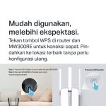 Mercusys MW300RE | 300Mbps Wi-Fi Range Extender | Penguat Sinyal WiFi | Repeater | WPS - Image 4