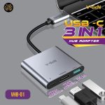 V-GeN VHB-01 3 in 1 Charger Adapter 3 Port Fast Charging