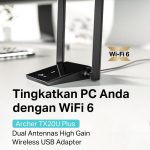 TP-Link Archer TX20U Plus | AX1800 High Gain WiFi 6 Adapter | USB 3.0 | Dual Band | Dongle WiFi | PC MAC Laptop - Image 2