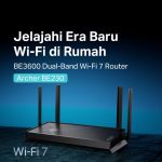 TP-Link Archer BE230 | BE3600 Dual-Band Wi-Fi 7 Router | 3.6 Gbps 2x Port 2.5G | Cakupan Maksimal | 4 Antena Eksternal | Kompatibel EasyMesh - Image 2