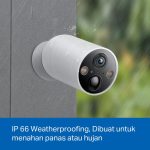 TP-Link TAPO C425 Indoor Outdoor Wireless CCTV IP Camera SD Card IP66 2K QHD Night Vision Battery Wi-Fi Kamera Wifi - Image 5